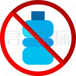 禁止饮用水图标