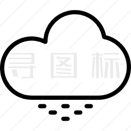 冰雹图标