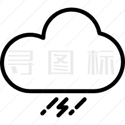 暴风雨图标