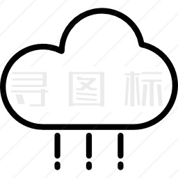 雨图标