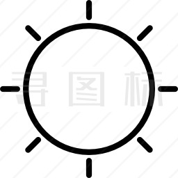 太阳图标