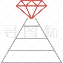 金字塔图标