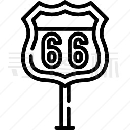 66号公路图标