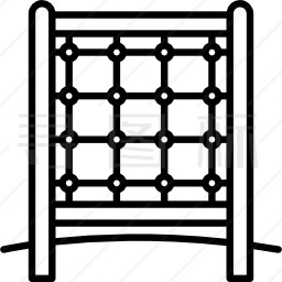 攀爬网图标