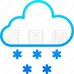 下雪图标