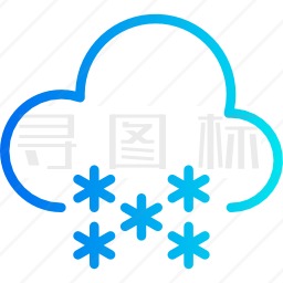 下雪图标