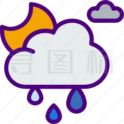 雨图标