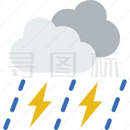 打雷图标