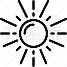 太阳图标