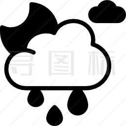 雨图标