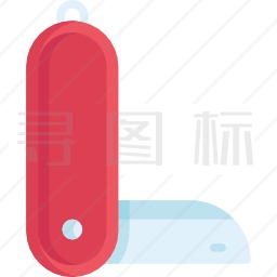 折叠式小刀图标