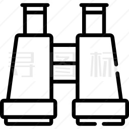 双筒望远镜图标