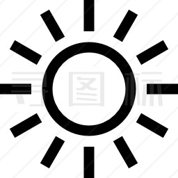 太阳图标