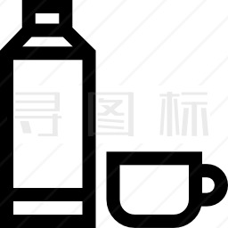 热水杯图标