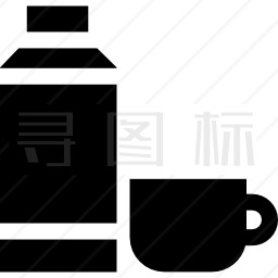 热水杯图标