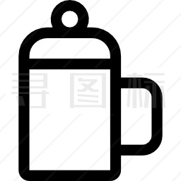 热水杯图标