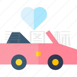 敞篷车图标