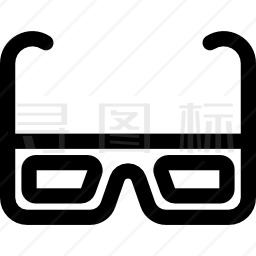 3D眼镜图标