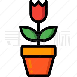 花盆图标