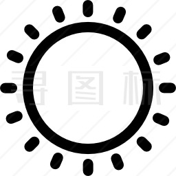 太阳图标