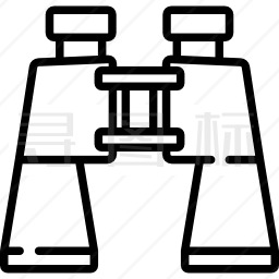 双筒望远镜图标