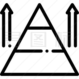 金字塔图标