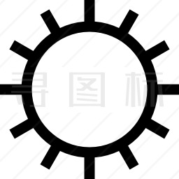 太阳图标