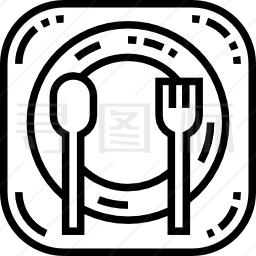 餐具图标