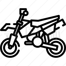 越野摩托车图标