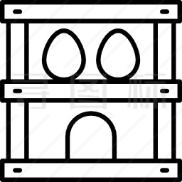 鸡窝图标