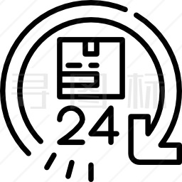 24小时图标