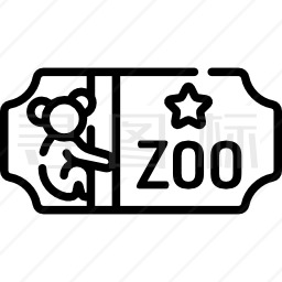 动物园门票图标