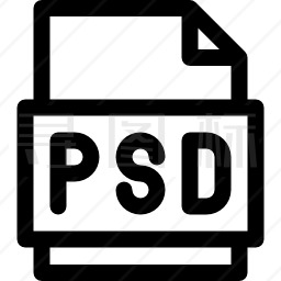 PSD图标