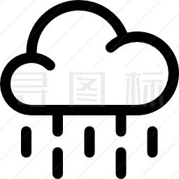 雨图标