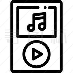 MP3播放器图标