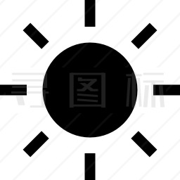 太阳图标