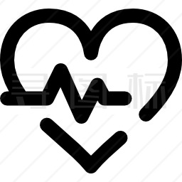 心脏病学图标