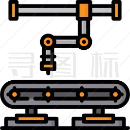 工业机器人图标