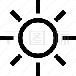 太阳图标