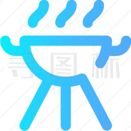 烧烤炉图标