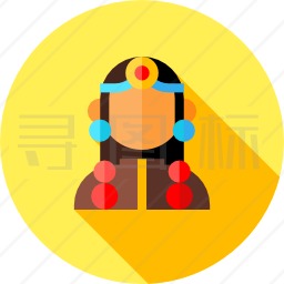 西藏人图标