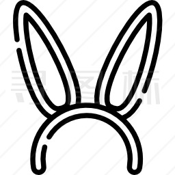 兔耳图标