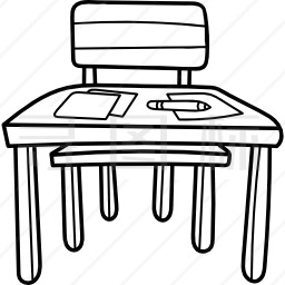 书桌椅图标