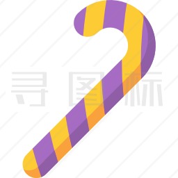 糖果手杖图标