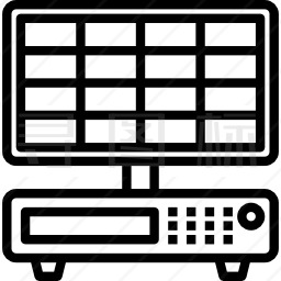 硬盘录像机图标