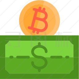 比特币存款应用程序图标 Penny Piggy Bank 和比特币加密货币挖掘 UI UX 用户界面 Web