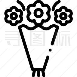 花束图标