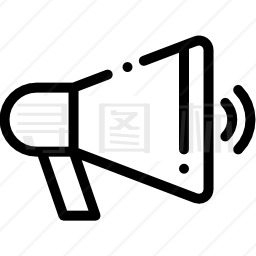 扩音器图标