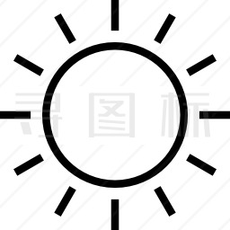 太阳图标