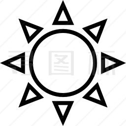 太阳图标